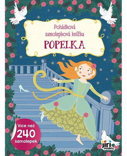 Pohádková samolepková knížka Popelka - Kniha - Main image