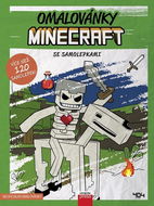 Omalovánky Minecraft se samolepkami - Omalovánky