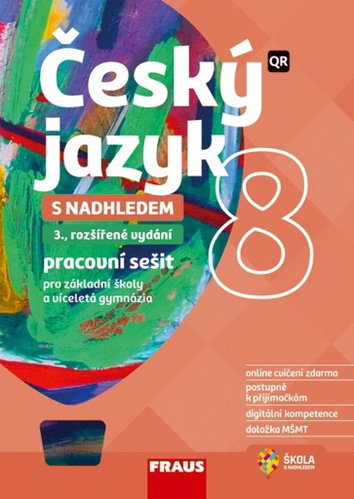 Český jazyk 8 s nadhledem: Pracovní sešit - Kniha - Main image