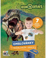 colouring page with iron-on pictures Dinosaurs - Colouring Book