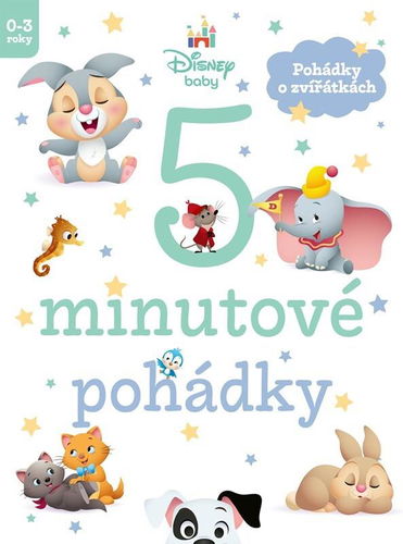 Disney Baby 5minutové pohádky: Pohádky o zvířátkách - Kniha - Hlavní obrázek