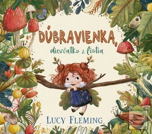 Dúbravienka, dievčatko z lístia - Kniha - Main image