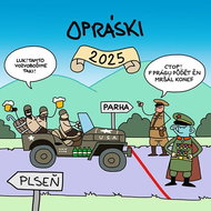 Opráski 2025 - Wall Calendar