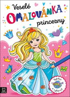 colouring page Merry princesses: rip and colour! - Colouring Book