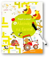 Napiš a smaž Aktivity na farmě - Kniha