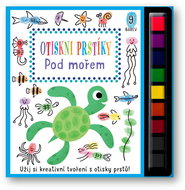 Otiskni prstíky Pod mořem: Užij si kreativní tvoření s otisky prstů! - Kniha
