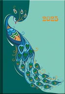 Praktik daily diary cz/sk 2025 Peacock - Planner