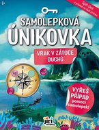Samolepková únikovka Vrak v zátoce Duchů - Kniha