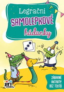 Legrační samolepkové hádanky - Kniha
