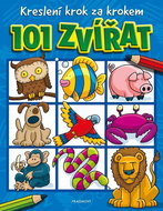 Kreslení krok za krokem 101 zvířat - Kniha