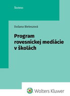 Program rovesníckej mediácie v školách - Kniha