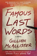 Famous Last Words: A Novel - Kniha