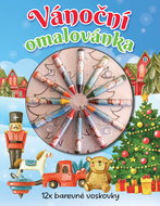 Christmas colouring book: 12x coloured waxworks - Colouring Book
