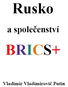 Rusko a společenství BRICS+ - Kniha