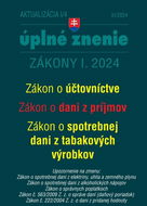 Aktualizácia I/4 2024 – daňové a účtovné zákony - Kniha