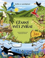 Knížka se samolepkami Úžasný svět zvířat - Kniha