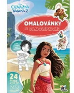 Colouring book A4 with stickers Vaiana 2 - Colouring Book