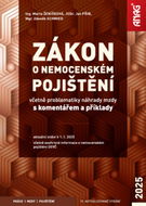 Zákon o nemocenském pojištění 2025: včetně problematiky náhrady mzdy s komentářem a příklady - Kniha