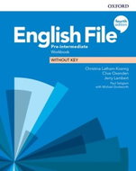 English File Fourth Edition Pre-Intermediate Workbook without Answer Key - Kniha