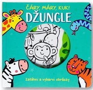 Čáry, máry, kuk! Džungle: Zatáhni a vybarvi obrázky - Kniha