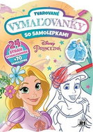 Tvarované vymaľovanky Princezné - Kniha