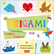 Origami tradiční/tradičné: + barevné papíry/farebné papiere - Kniha