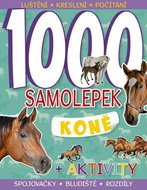 1000 samolepek Koně - Kniha