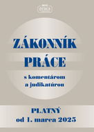 Zákonník práce s komentárom a judikatúrou 2025 - Kniha