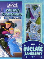 Ledové království Zábava s kamarády: Příběh a hádanky - Kniha