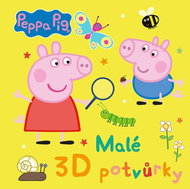 Peppa Pig Malé 3D potvůrky: Kamarádi ze zahrádky - Kniha