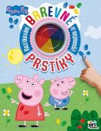 Barevné prstíky Prasátko Peppa - Kniha