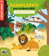 Samolepky pro zvídavé děti Kočkovité šelmy - Kniha