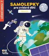 Samolepky pro zvídavé děti Vesmír - Kniha