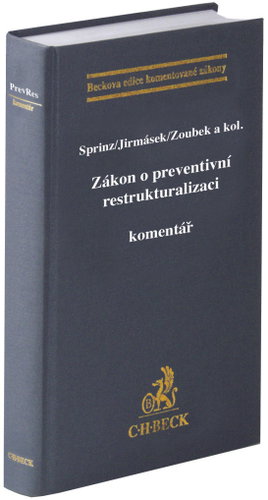 Zákon o preventivní restrukturalizaci: komentář - Kniha - Main image