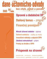 DUO 5-6/2025 – Dane, účtovníctvo, odvody bez chýb, pokút a penále - Kniha