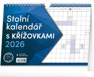 NOTIQUE Desk calendar with crossword puzzles 2026 - Desk Calendar