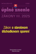 Aktualizácia III/2 2025 – Dôchodky - Kniha