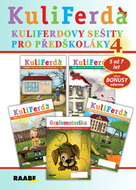 KuliFerda (5–7 let): SADA 5 pracovných sešitů č.4 - Kniha