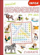 Senzačné osemsmerovky pre deti: Zvieratá - Kniha