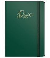 BALOUŠEK Print Prokop Luxi weekly 2026, green, B6, 12 × 16,5 cm - Planner