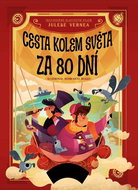 Klasika v kostce Cesta kolem světa za 80 dní - Kniha