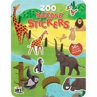 Hra se silikonovými samolepkami Zoo - Kniha