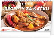 NOTIQUE Recipes for a penny 2026 - Desk Calendar