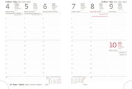 HELMA Weekly diary 2026 B6 Print Pop mousse - Planner