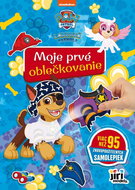 Moje prvé oblečkovanie Labková patrola - Kniha