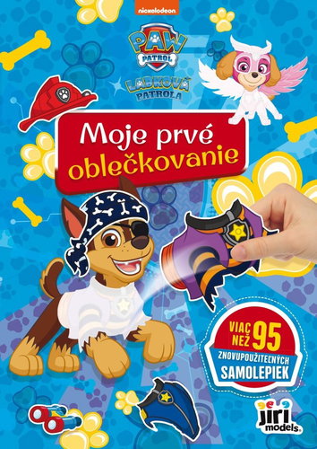 Moje prvé oblečkovanie Labková patrola - Kniha - Main image