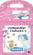 Vystrihovačky s nožnicami Jednorožce - Kniha
