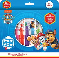 Blowing markers 10+1 Tlapková patrola - Felt Tip Pens