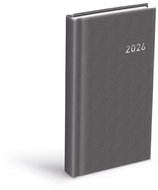 MFP Diary 2026 D802 PVC dark grey 90 × 170 mm - Planner