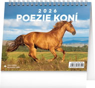 NOTIQUE Horse Poetry 2026 - Desk Calendar